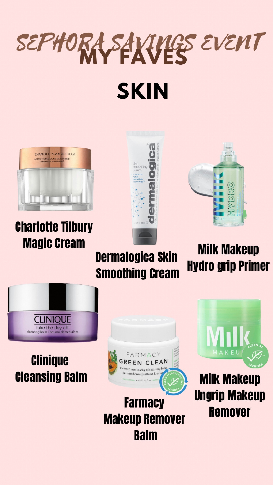 Sephora Savings Event - Skin Care 

#LTKxSephora #LTKsalealert #LTKbeauty