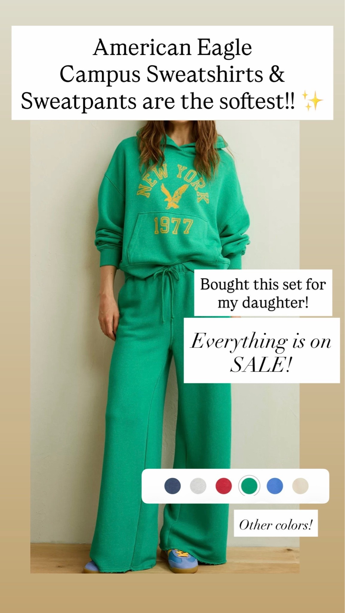 American Eagle sweatshirts and sweatpants

#LTKSaleAlert