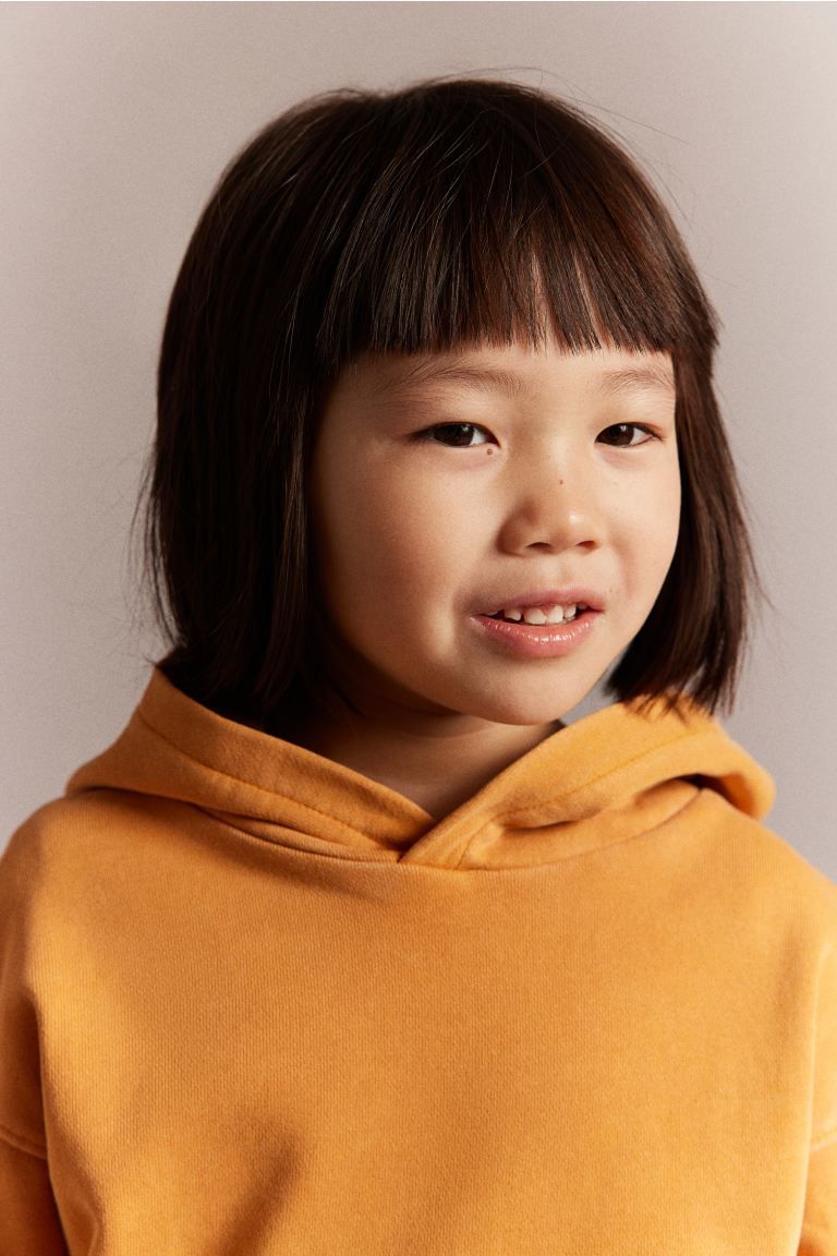 Washed-look printed hoodie | H&M (UK, MY, IN, SG, PH, TW, HK)