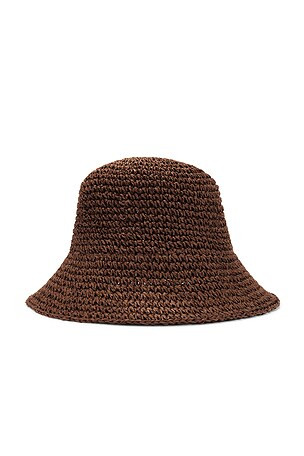 Sabina Hat in Tobacco | Revolve Clothing (Global)