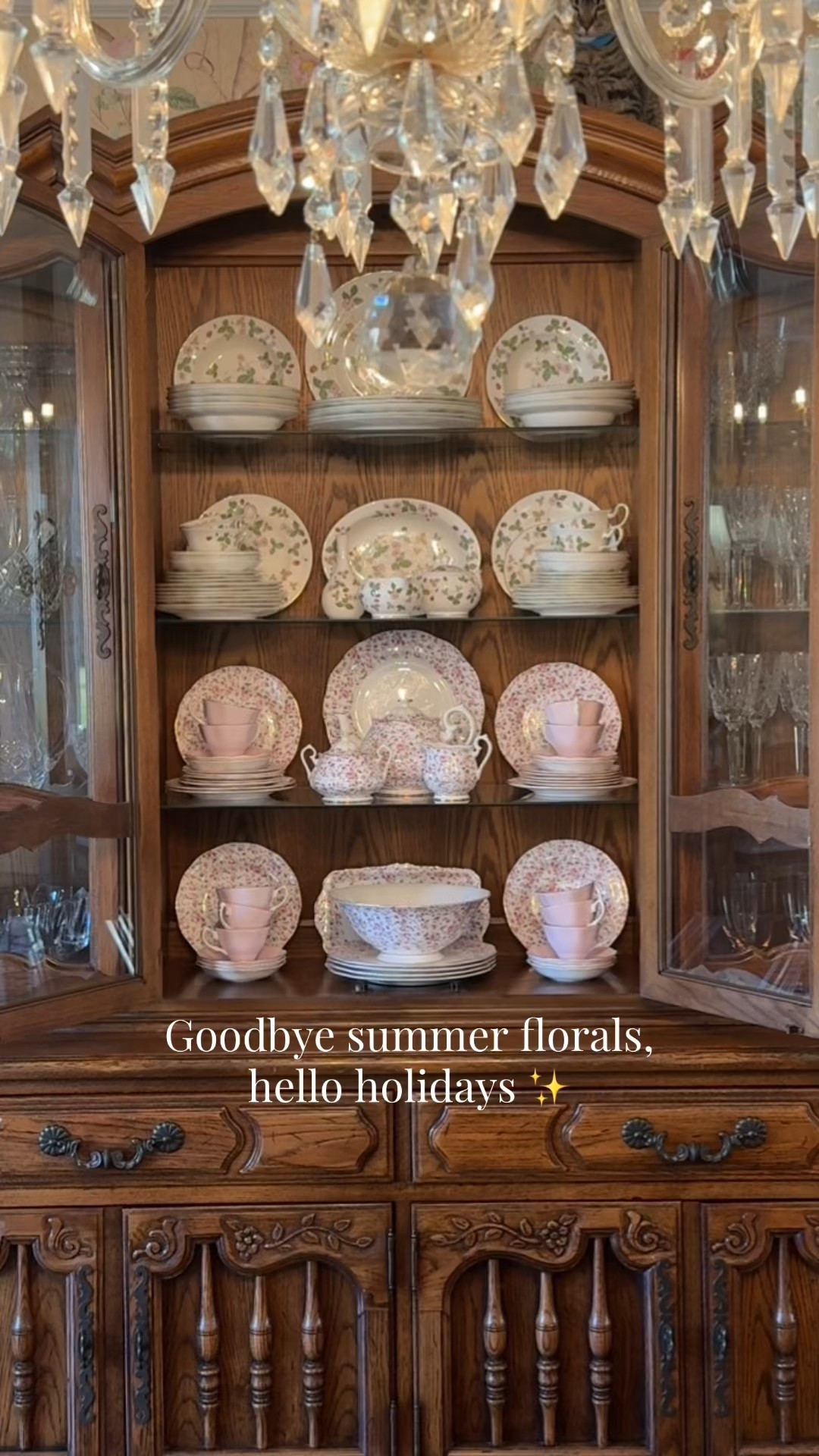 Hello holidays, hello Christmas china 🎄✨ There’s nothing more magical than setting the cabinet with pieces that make the whole season sparkle. 

#LTKHome