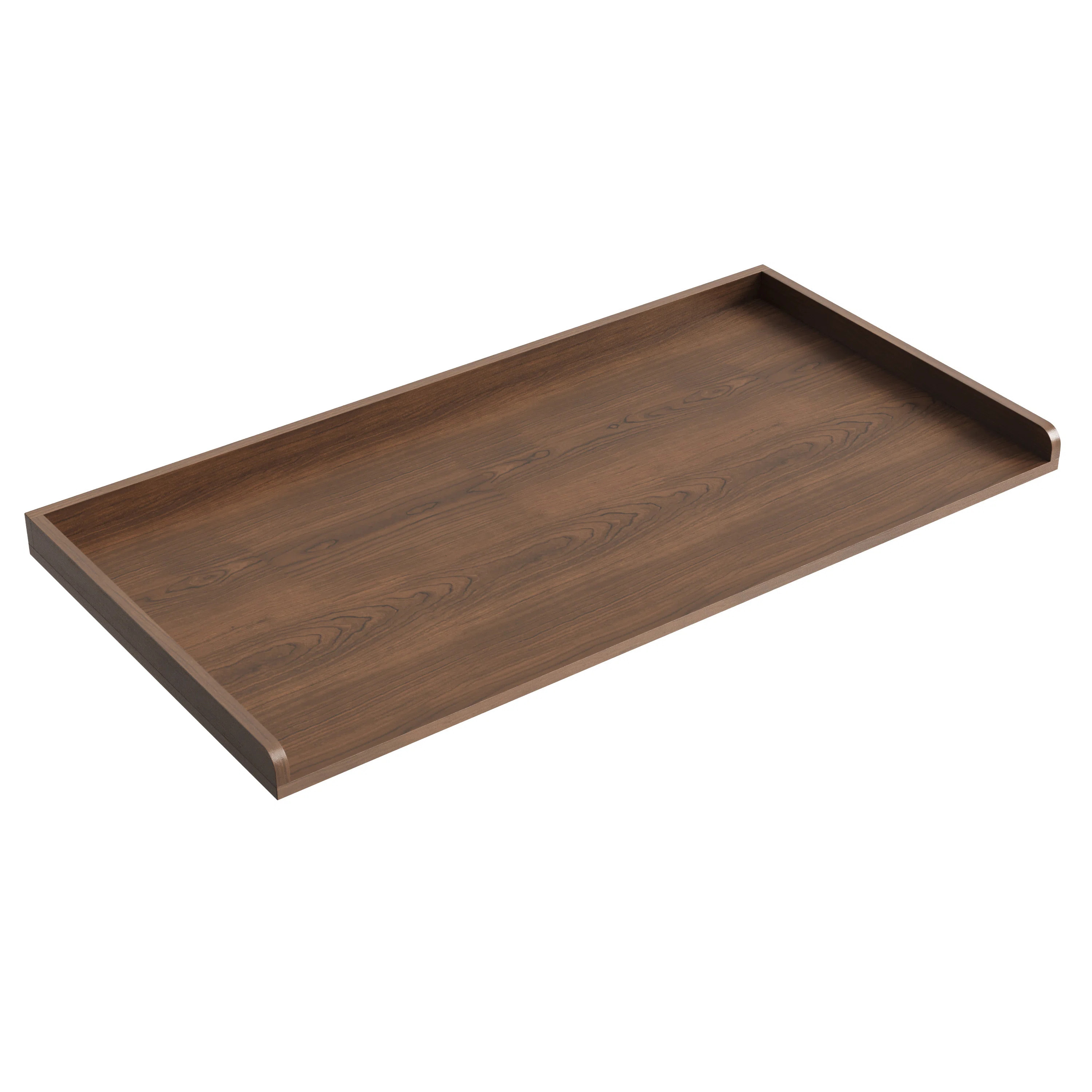 SpaceAid Washer Dryer Countertop Laundry Shelf Topper with Edge, Wooden Cover Guard Organizer for... | Wayfair North America