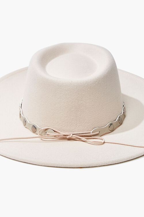 Studded-Trim Felt Panama Hat | Forever 21 (US)