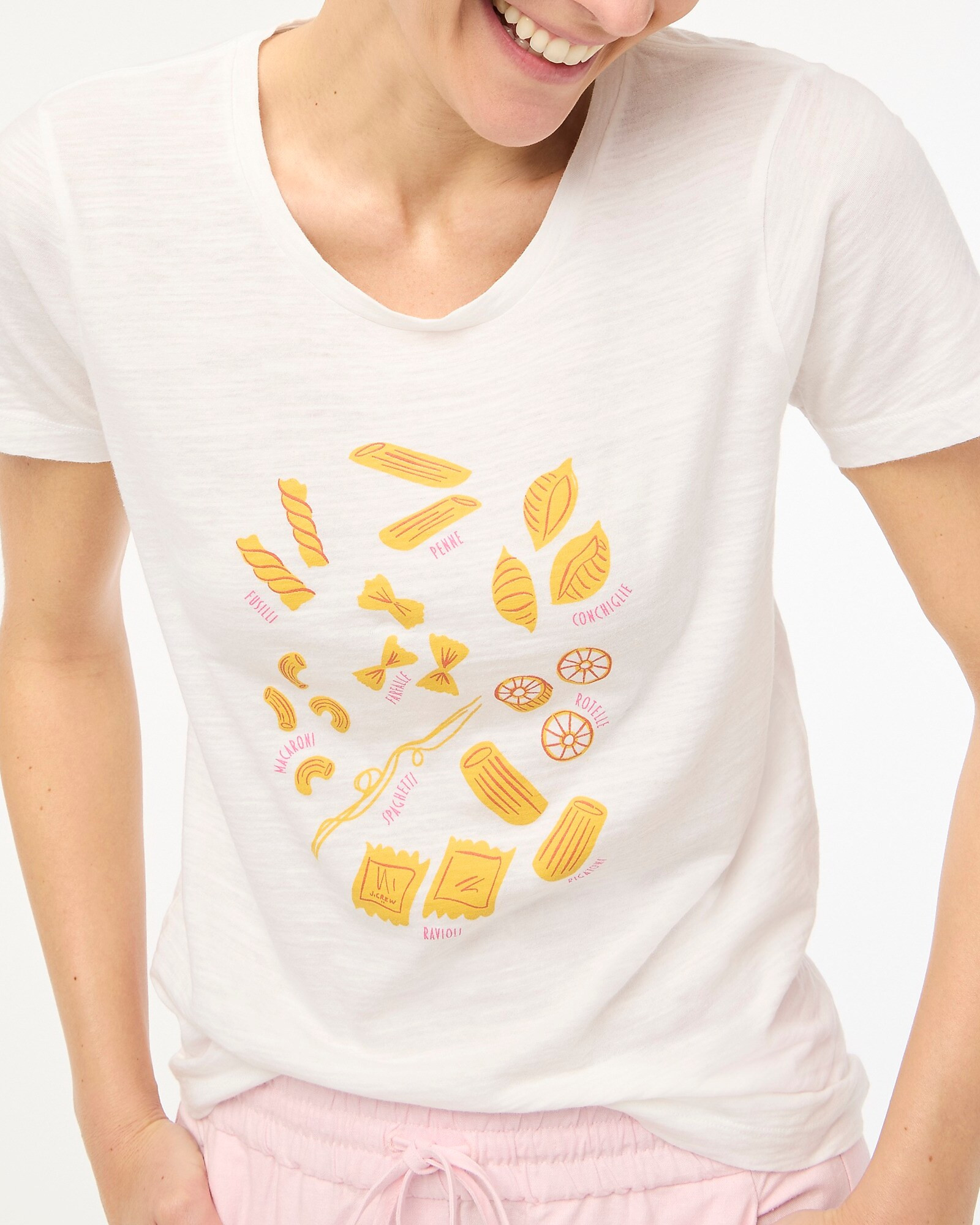Pasta graphic tee | J.Crew Factory