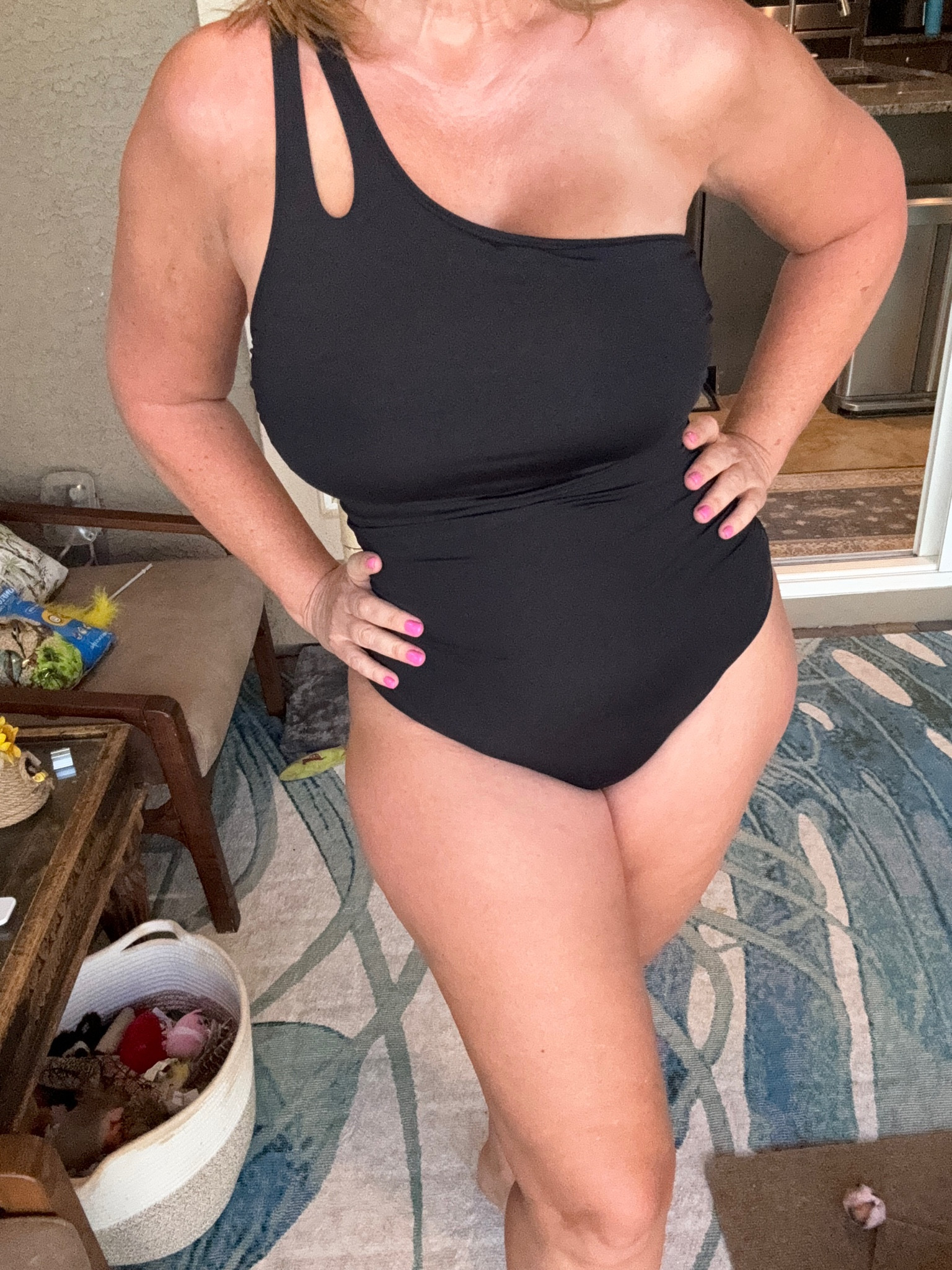 As a pool and beach lover who values both style and comfort, I can confidently say that the Holipick One Shoulder Swimsuit is a game-changer. From its unique design to its flattering features, this swimsuit has quickly become my go-to choice for beach days and poolside lounging.

Let's talk about the design first. The one-shoulder design adds a touch of elegance and uniqueness to the swimsuit, setting it apart from the typical styles out there. Plus, the adjustable strap ensures a perfect fit, so I never have to worry about it slipping out of place while I'm enjoying the water.

Now, onto the tummy control feature. As someone who's conscious about my midsection, I appreciate how the ruched design fully covers the belly area, offering both support and confidence. It's like having a built-in confidence booster, allowing me to embrace my curves without any hesitation.


#LTKOver40 #LTKSwim #LTKMidsize