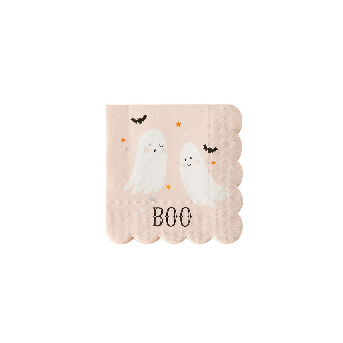 Boo Ghosts Paper Cocktail Napkin | My Mind's Eye