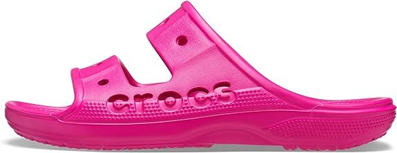 Crocs Unisex-Adult Men's and Women's Baya Two-Strap Slide Sandals | Amazon (US)