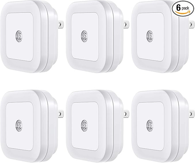 Vont 'Lyra' LED Night Light, Plug-in [6 Pack] Super Smart Dusk to Dawn Sensor, Night Lights Suita... | Amazon (US)