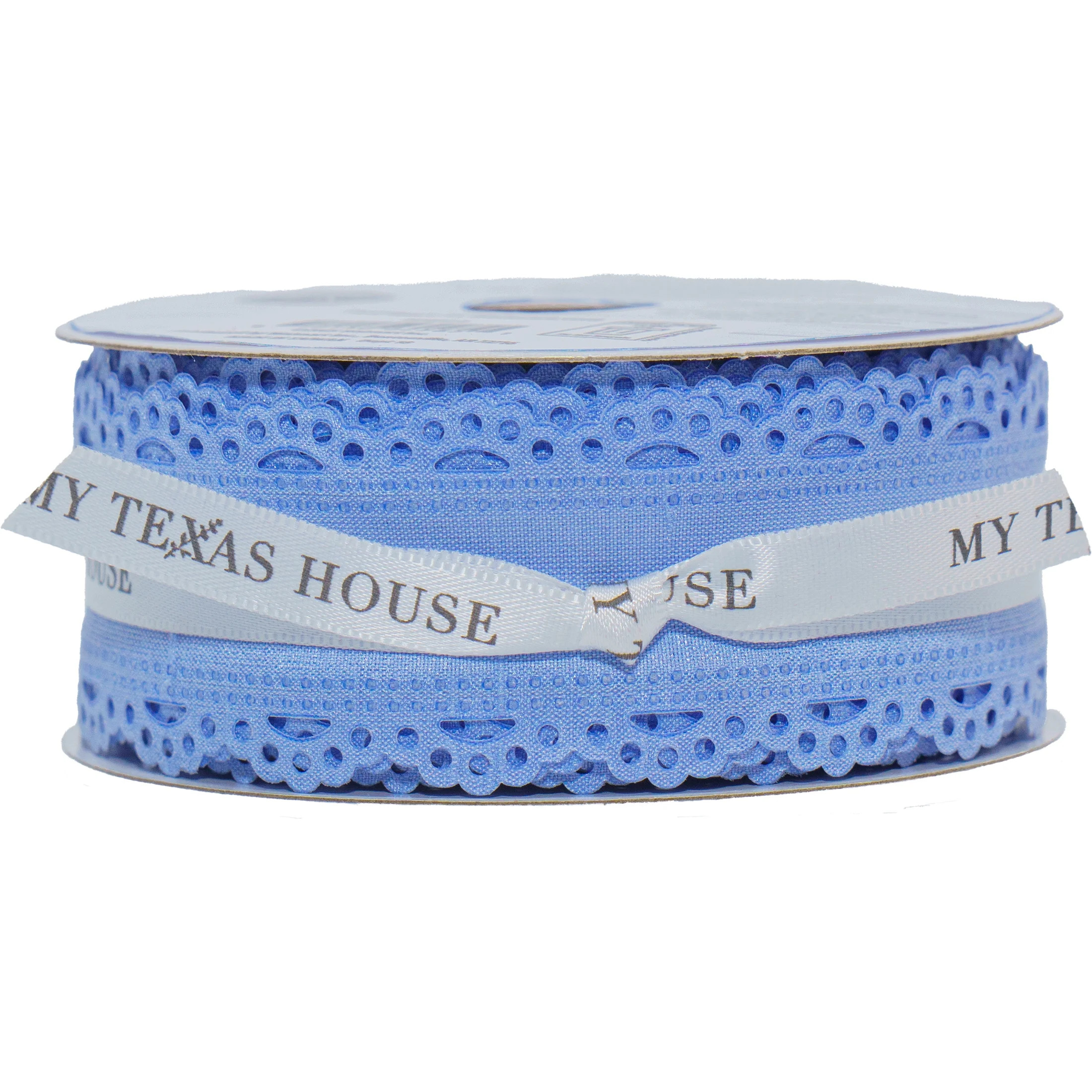 Scalloped Ribbon, Blue, 18', by My Texas House | Walmart (US)
