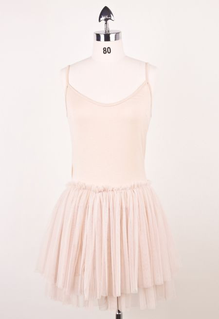 Ballet Tulle Dress | Chicwish