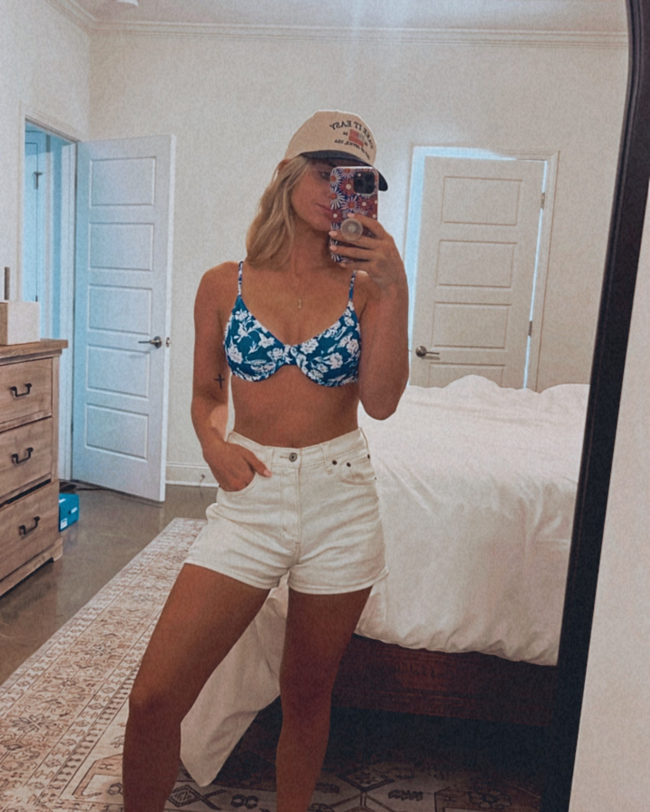 Boat day!!!! CODE• AmberM10 for 10% off KenzKustomz 
Swimsuit-Small
I’m a size 34C
Shorts-25


#LTKTravel #LTKSwim #LTKSeasonal
