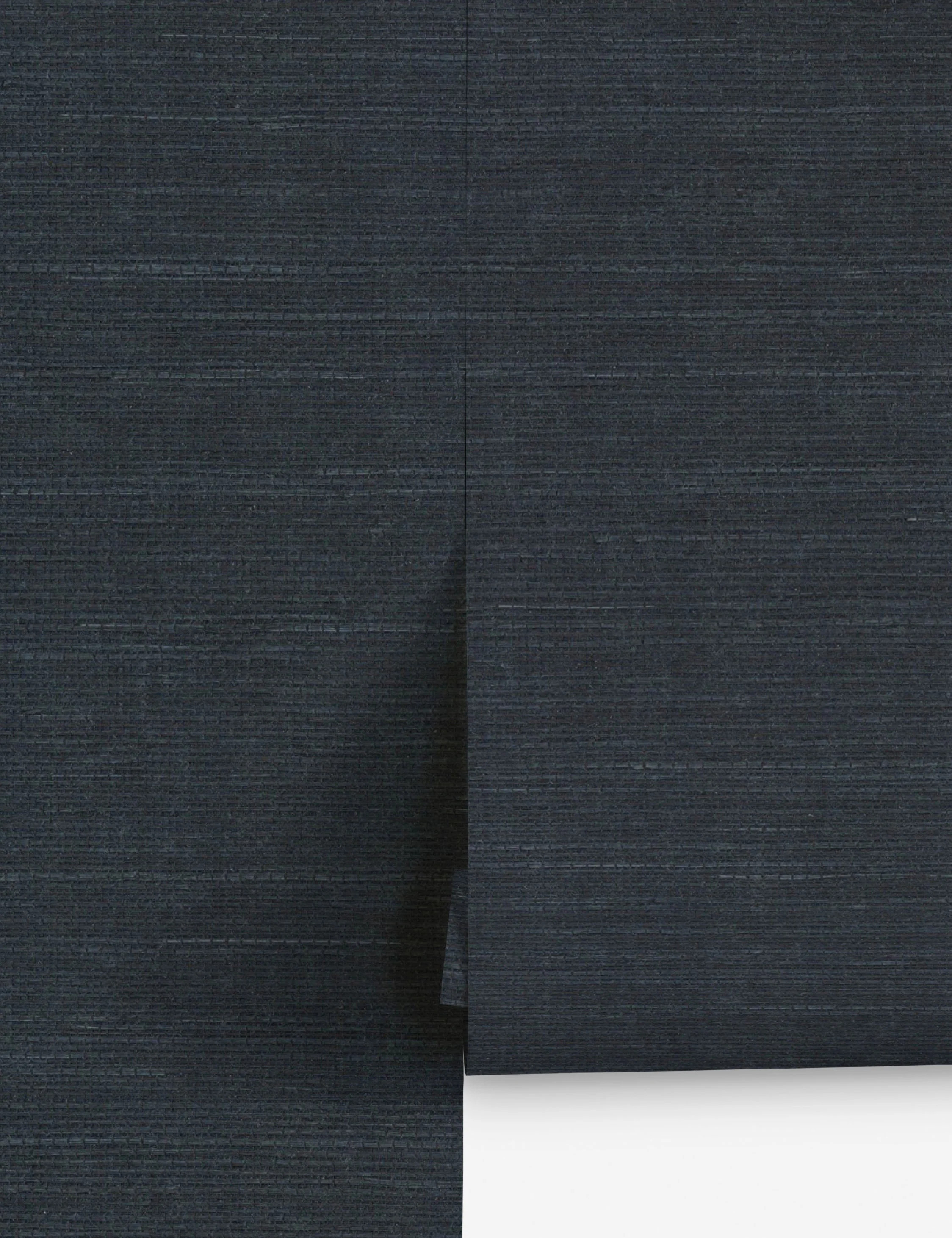 Beale Grasscloth Wallpaper, Navy | Lulu and Georgia 