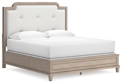 Jorlaina King Upholstered Panel Bed | Ashley Homestore
