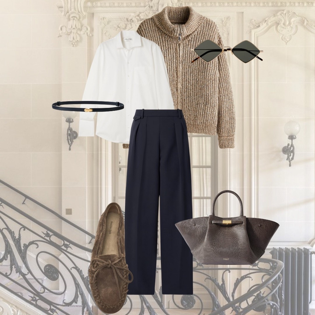 Autumn outfit styling DeMellier bag, fall fashion ideas 🍂
