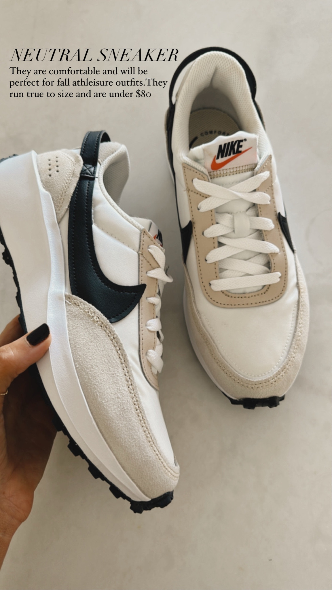 Love these neutral waffle sneakers for fall. They are comfortable, under $80 and run true or size 
StylinbyAylin, Aylin

#LTKShoeCrush #LTKStyleTip #LTKFindsUnder100