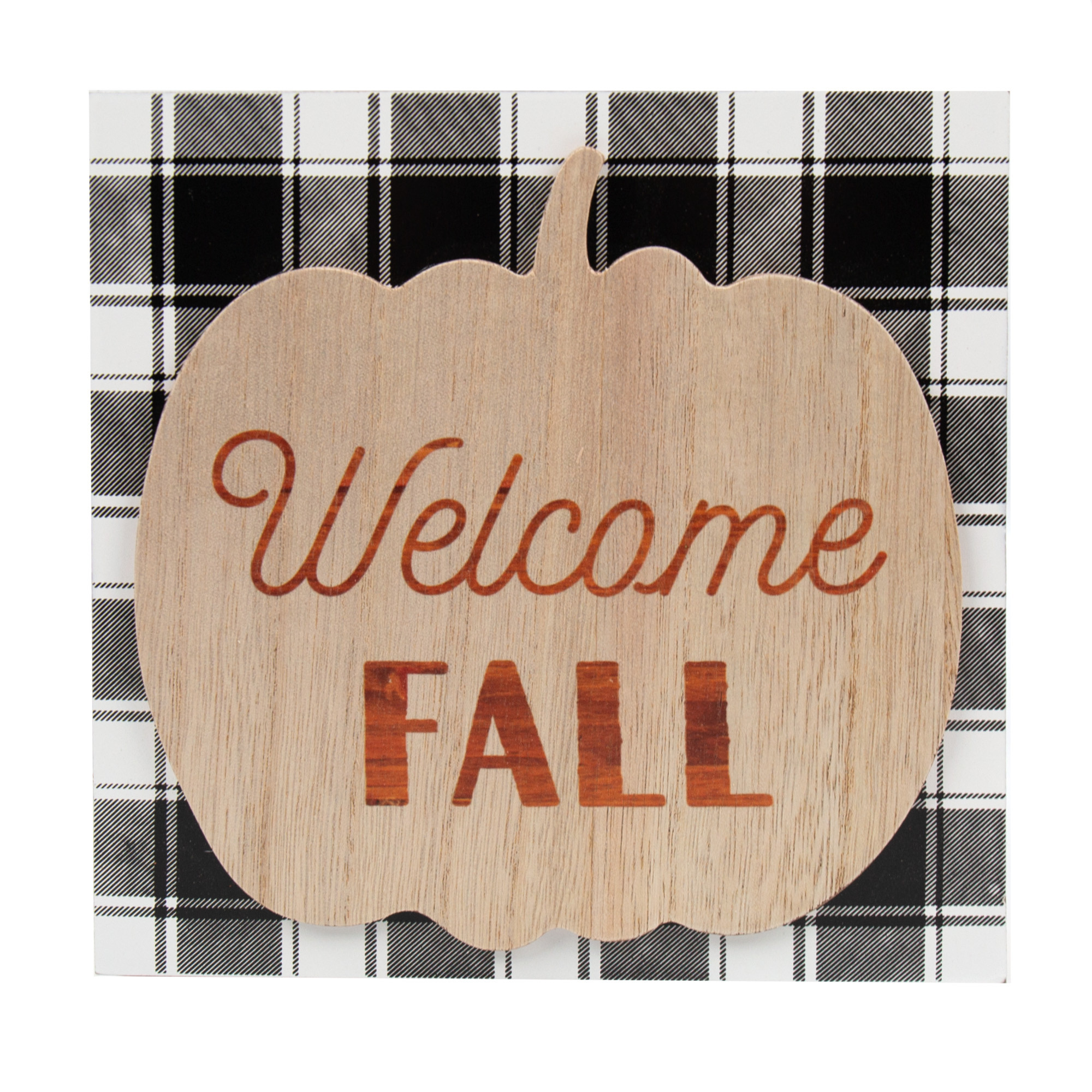Welcome Fall Tabletop Decoration, 7” x 1.25" Multicolor Shadowbox, by Way To Celebrate | Walmart (US)