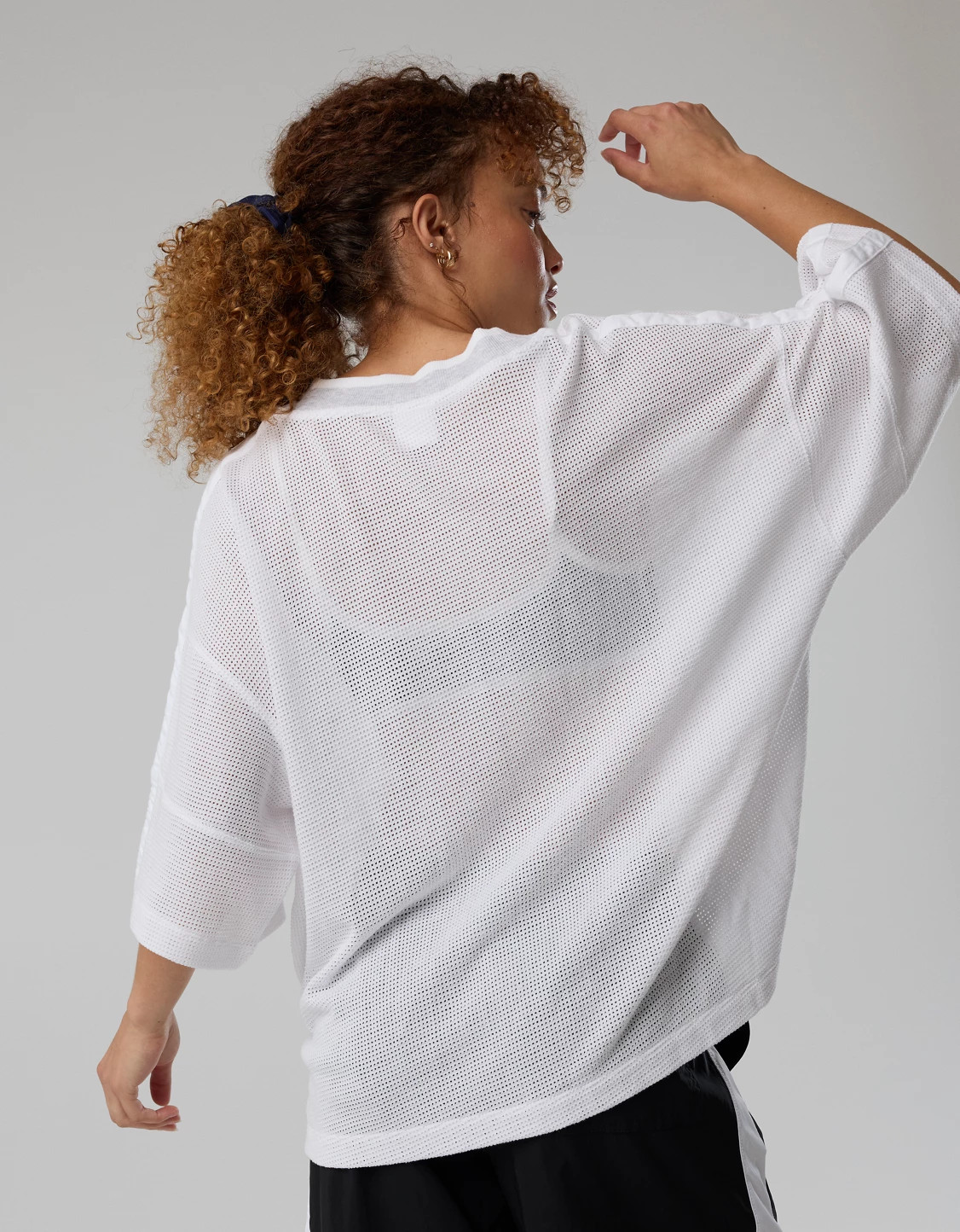 OFFLINE By Aerie Mesh Jersey Short Sleeve T-Shirt | Aerie