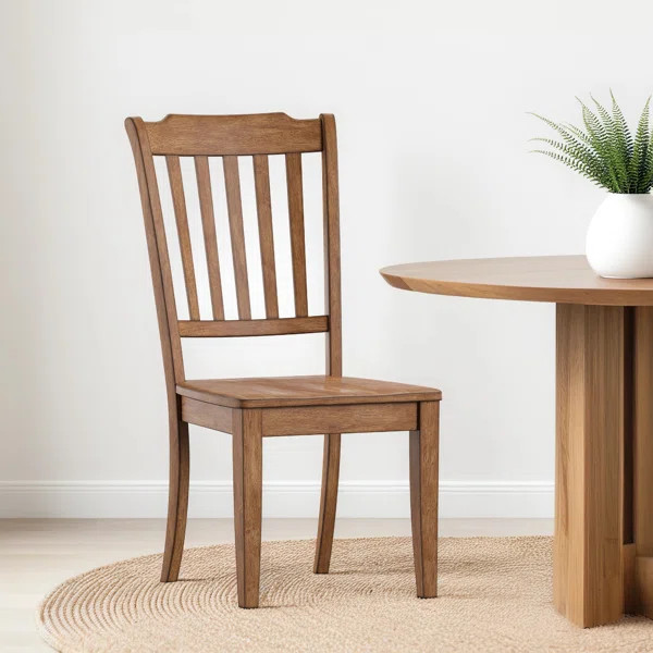 Fortville 16.93'' H Solid Wood Side Chair | Wayfair North America