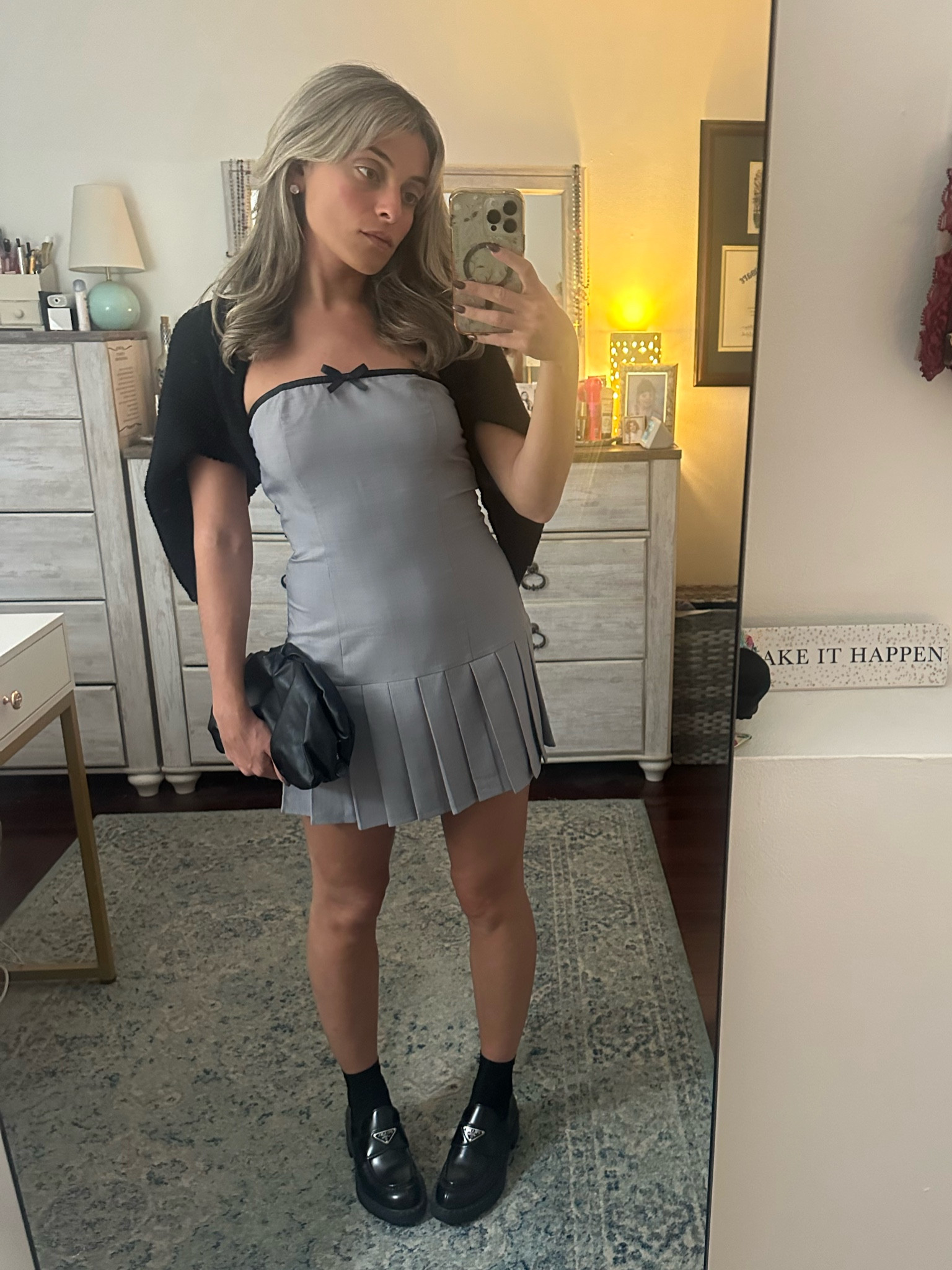 Just got this dress from Revolve and it’s so cute for going into fall! I styled it with a nice basic black cardigan and my new sheer socks and loafers!

#LTKFallSale #LTKStyleTip #LTKSeasonal