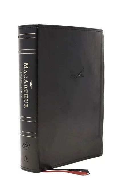 The Esv, MacArthur Study Bible, 2nd Edition, Leathersoft, Black, Thumb Indexed (Other) | Walmart (US)