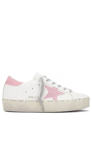 Hi Star Sneaker in White & Antique Pink | Revolve Clothing (Global)