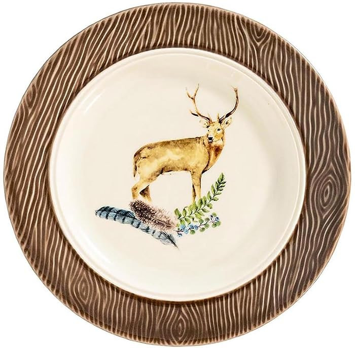 Juliska Forest Walk Stag Cocktail/Side Plate | Amazon (US)