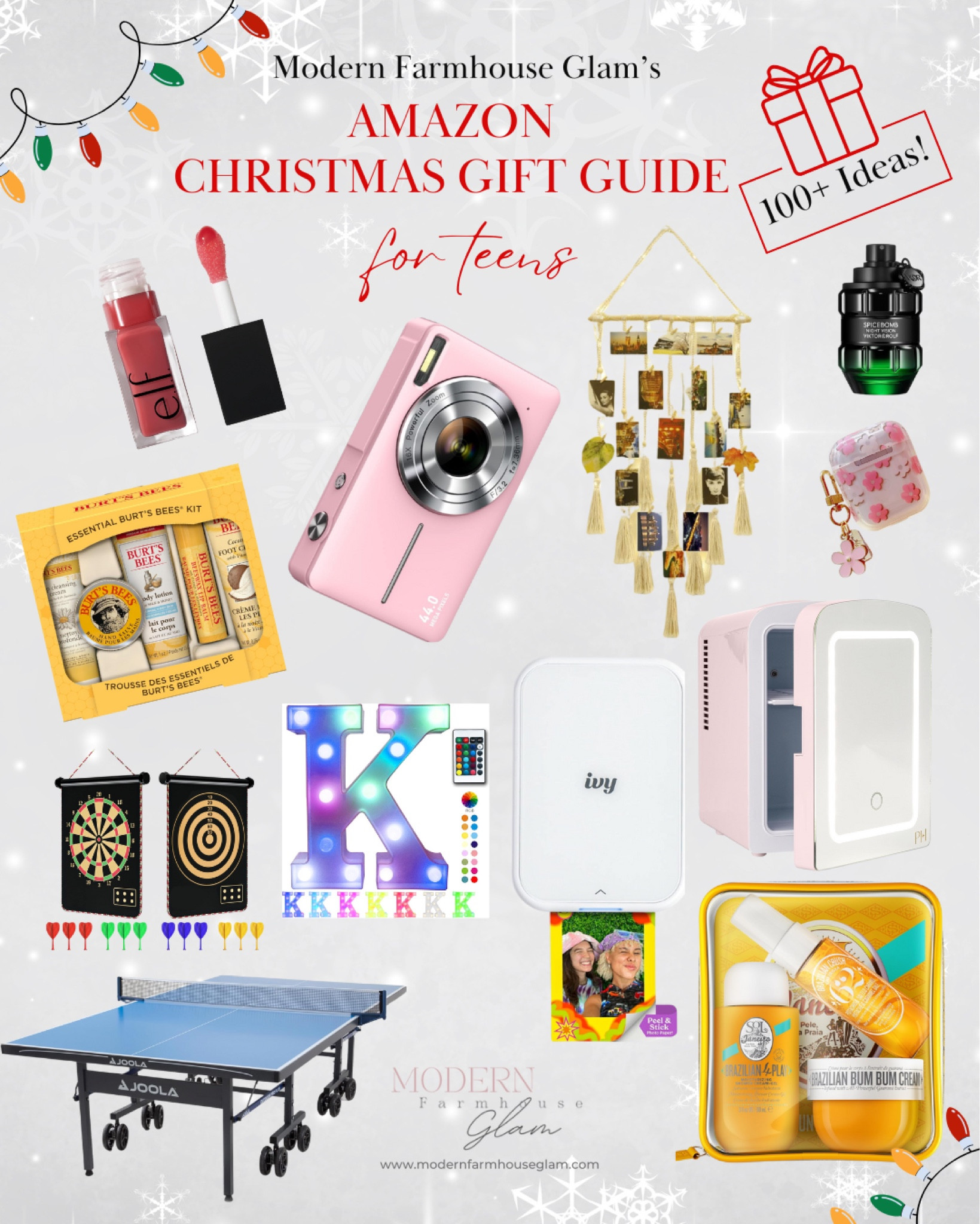 Top Amazon Christmas gifts for teens! My daughter and I picked out the best teenager gifts on Amazon for you! 

#LTKGiftGuide #LTKCyberWeek #LTKKids