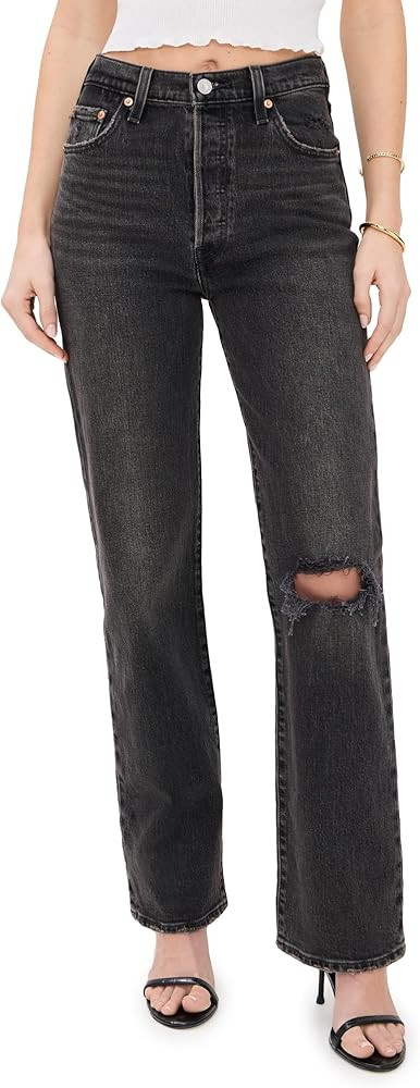 Levi's Womens Ribcage Full Length Jeans | Amazon (US)
