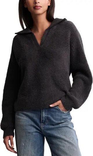 Cozy Chic® Shawl Collar Rib Cardigan | Nordstrom