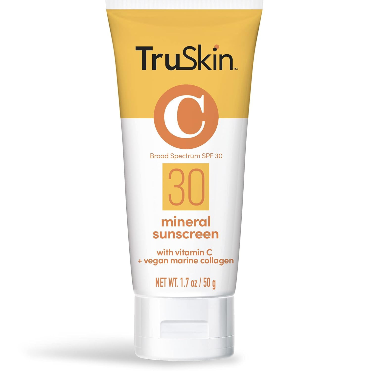 TruSkin Mineral Sunscreen SPF 30 – Broad Spectrum Mineral Sunscreen for Face with Zinc Oxide, V... | Amazon (US)