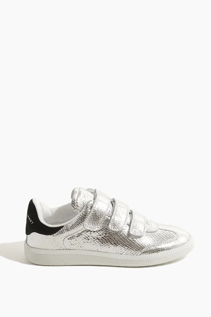 Beth Sneaker in Silver | Hampden Clothing