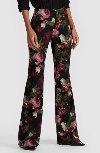 Floral Teeny Bootcut Pants | Nordstrom