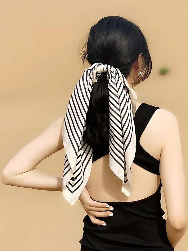 27,5'' Square Scarf for Women for Travel, Gifts & Daily Style Hair Head Neck Scarf Bandana Babush... | Amazon (UK)