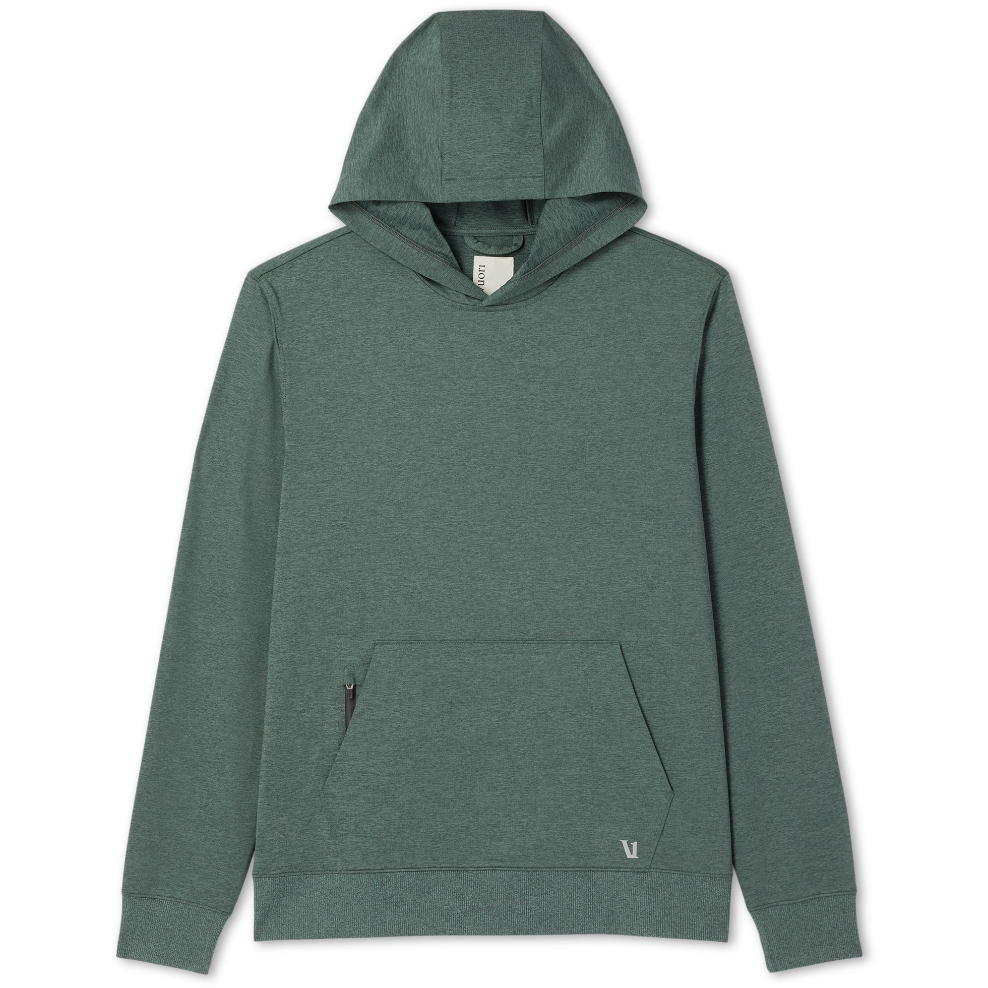 Vuori Men's Sunday Hoodie 2.0 Green S | REI