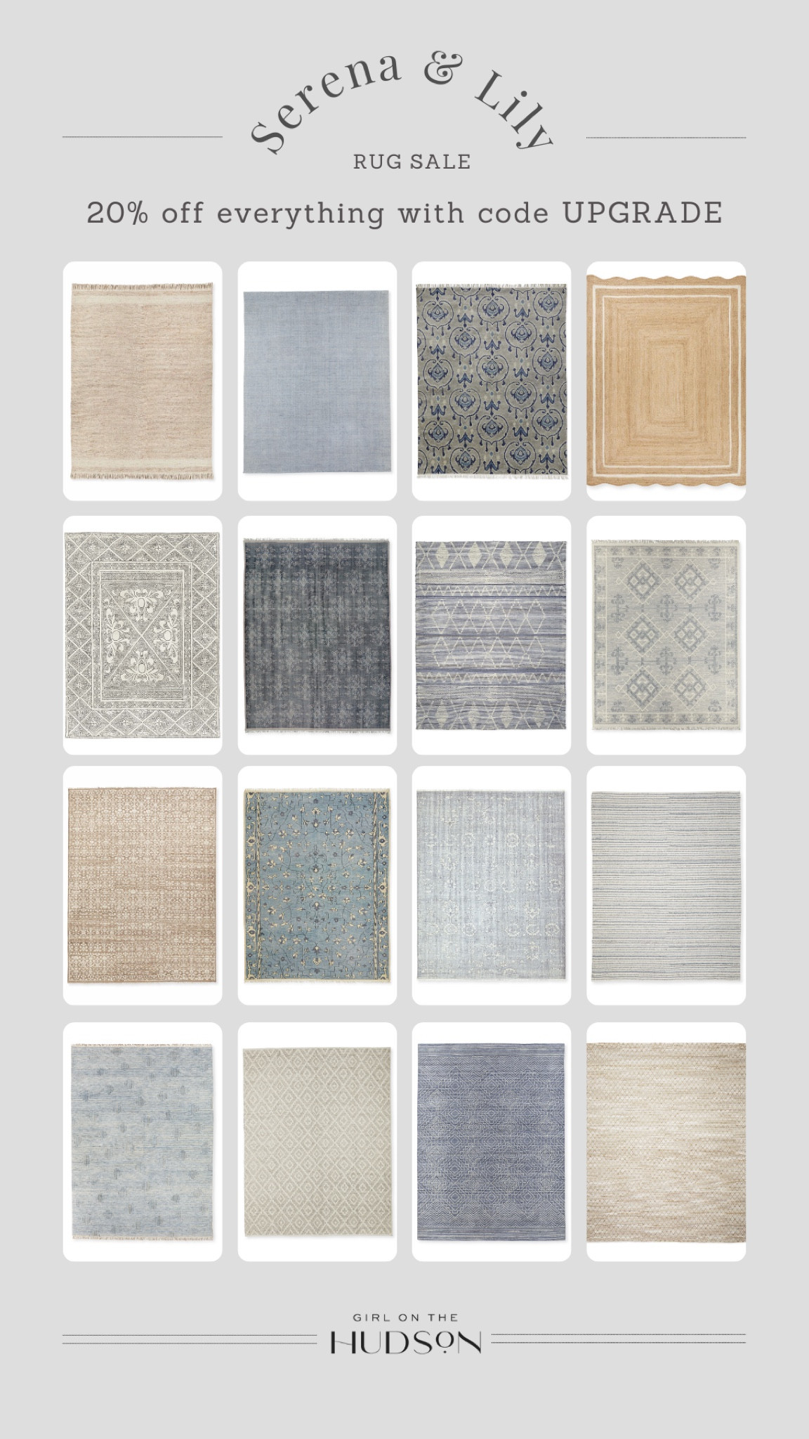 Serena & lily rug sale 

#LTKhome #LTKsalealert #LTKstyletip