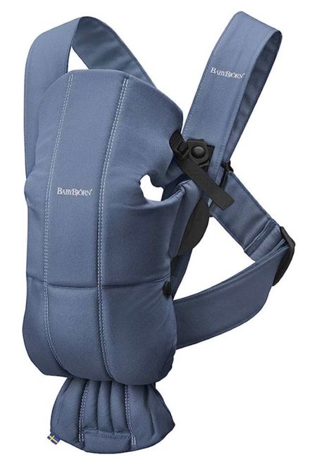 Lightweight “mini” Baby carrier .  Great for petite or short moms who don’t want a bulky carrier 

It’s 100% cotton and STANDARD 100 by OEKO-TEX (requires every component of a textiles product—including all thread, buttons, and trims—to be tested against a list of more than 1,000 harmful regulated and unregulated chemicals which may be harmful to human health) 

#LTKbump #LTKbaby #LTKfamily
