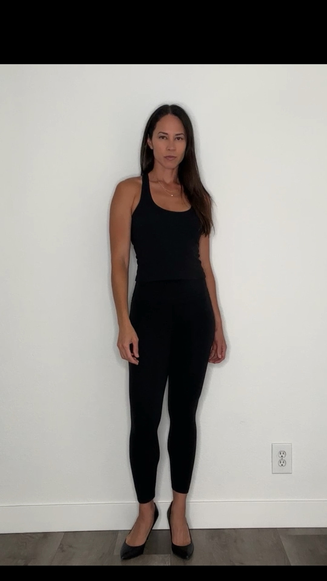 ✨ All-Black Outfit Inspo ✨
 When in doubt, go all black everything 🖤 A sleek Lululemon tank (Size 4), Lululemon Align leggings (Size 6), and classic black heels from Nordstrom = the ultimate effortless chic look. Add a simple gold necklace and you’ve got a flattering, versatile outfit that works for date night, girls’ night, or a casual elevated day look.

🔑 Style tip: Head-to-toe black elongates your frame and instantly looks polished. This combo is timeless, comfortable, and smoking hot 🔥.

Shop the full look on my LTK 🛍️

#AllBlackOutfit #LululemonAlign #NordstromStyle #OOTDinspo #EffortlessStyle #ChicAndComfy #CapsuleWardrobe #DateNightOutfit #AthleisureChic #TimelessStyle


#LTKActive #LTKStyleTip #LTKOver40