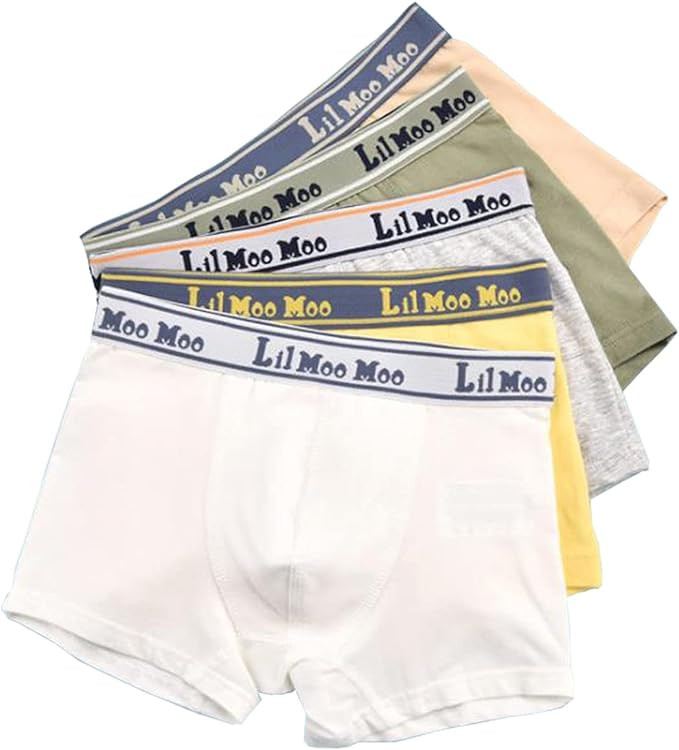 Boys Underwear Boxer Briefs Cotton Comfort Breathable Little Boys Shorts Boxer for Toddler and Bi... | Amazon (US)