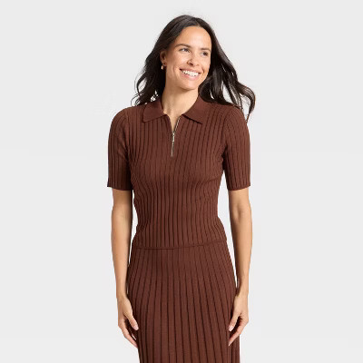 Women's Half Zip Pullover Sweater - A New Day™ | Target