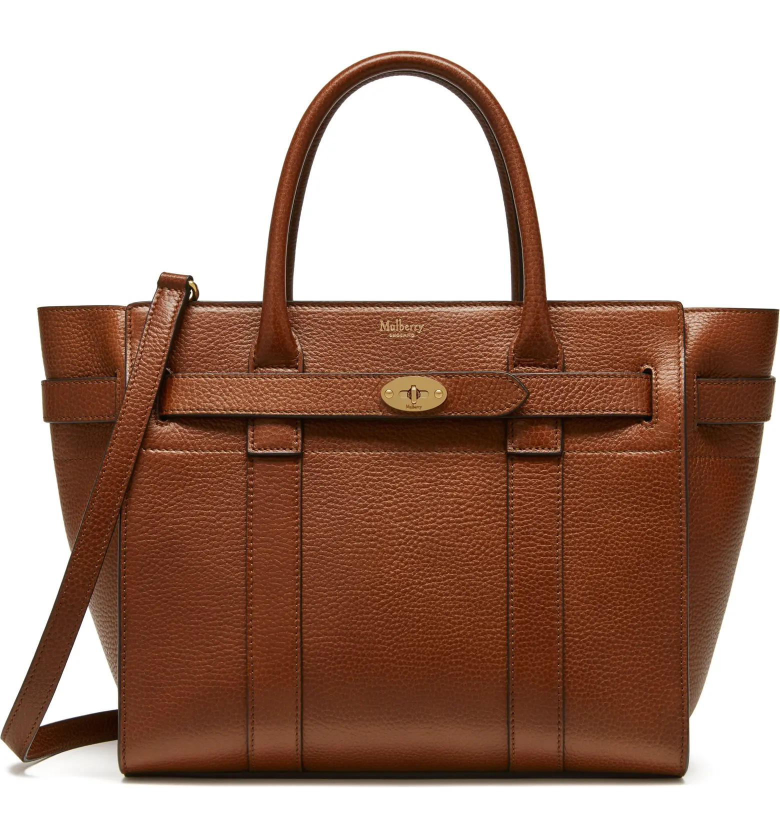 Small Zip Bayswater Leather Tote | Nordstrom