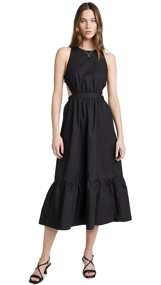 Elastic Detail Sleeveless Dress | Shopbop