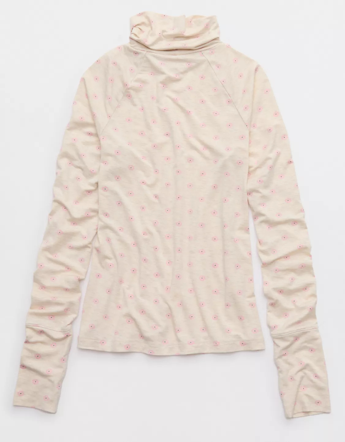 OFFLINE By Aerie Thumbs Up Long Sleeve Turtleneck Shirt | Aerie