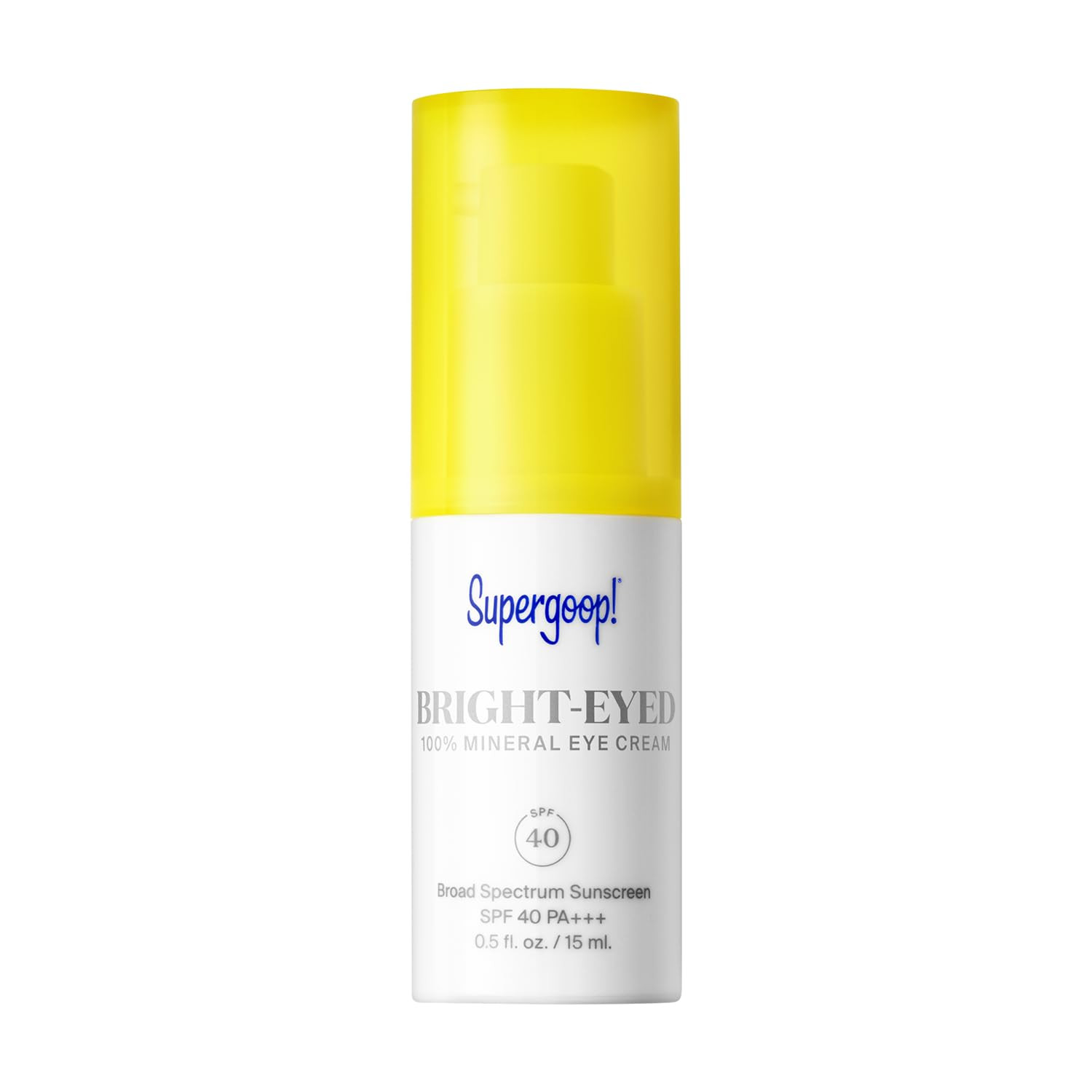 Supergoop! Women's Bright-Eyed 100% Mineral Eye Cream SPF 40 | Amazon (US)
