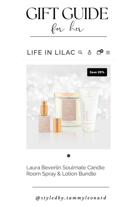 This gorgeous sultry and romantic fragrance is my all time favorite and now is available in a bundle. This candle and lotion set would make cute stocking stuffers for any ladies in your life. Keep one for yourself and gift away two for Christmas gifts. 

#LTKGiftGuide #LTKHolidaySale #LTKHoliday