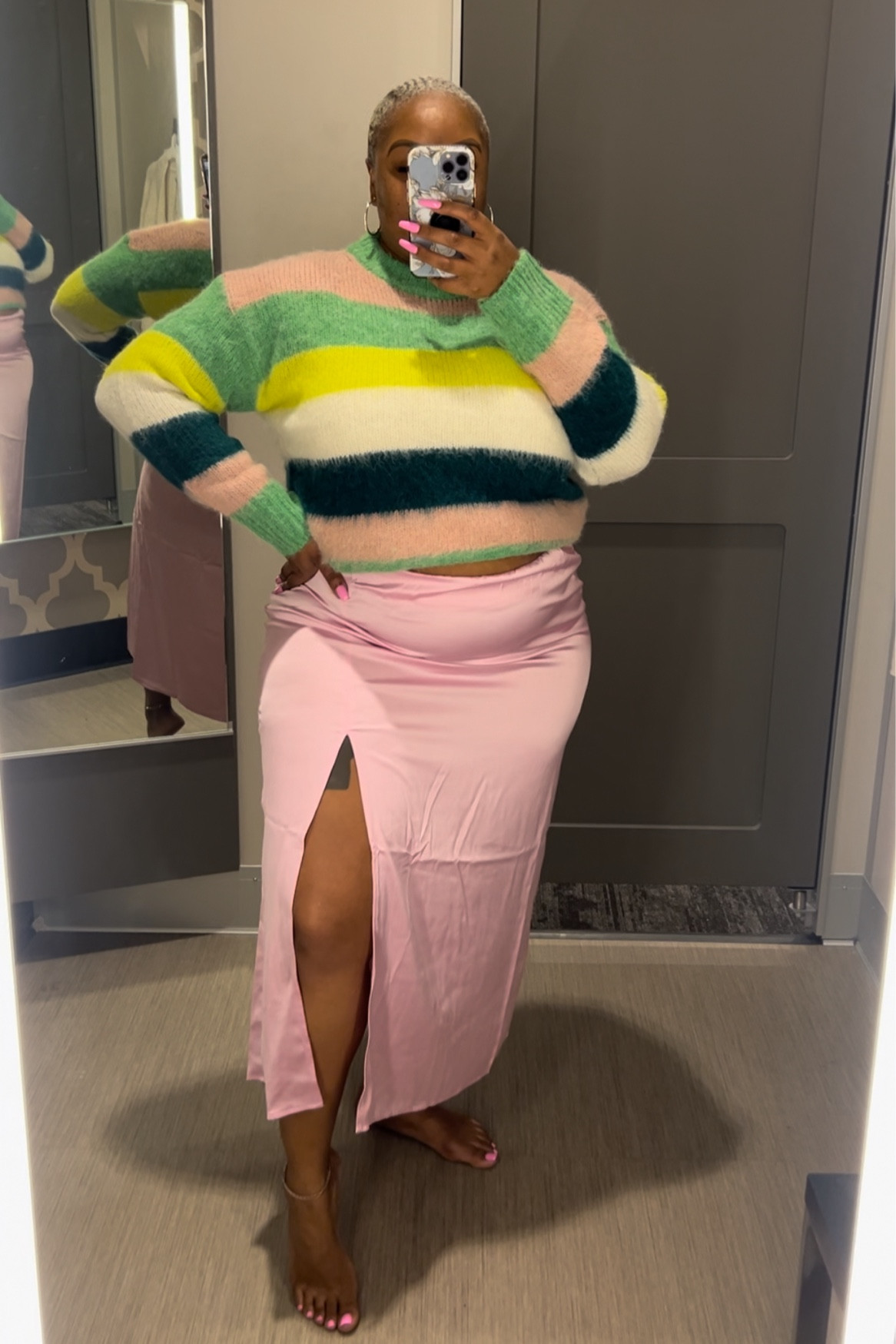 Target | midi skirt | comfy sweater | pink | plus size | cold weather outfit 

#LTKplussize #LTKstyletip #LTKCyberWeek