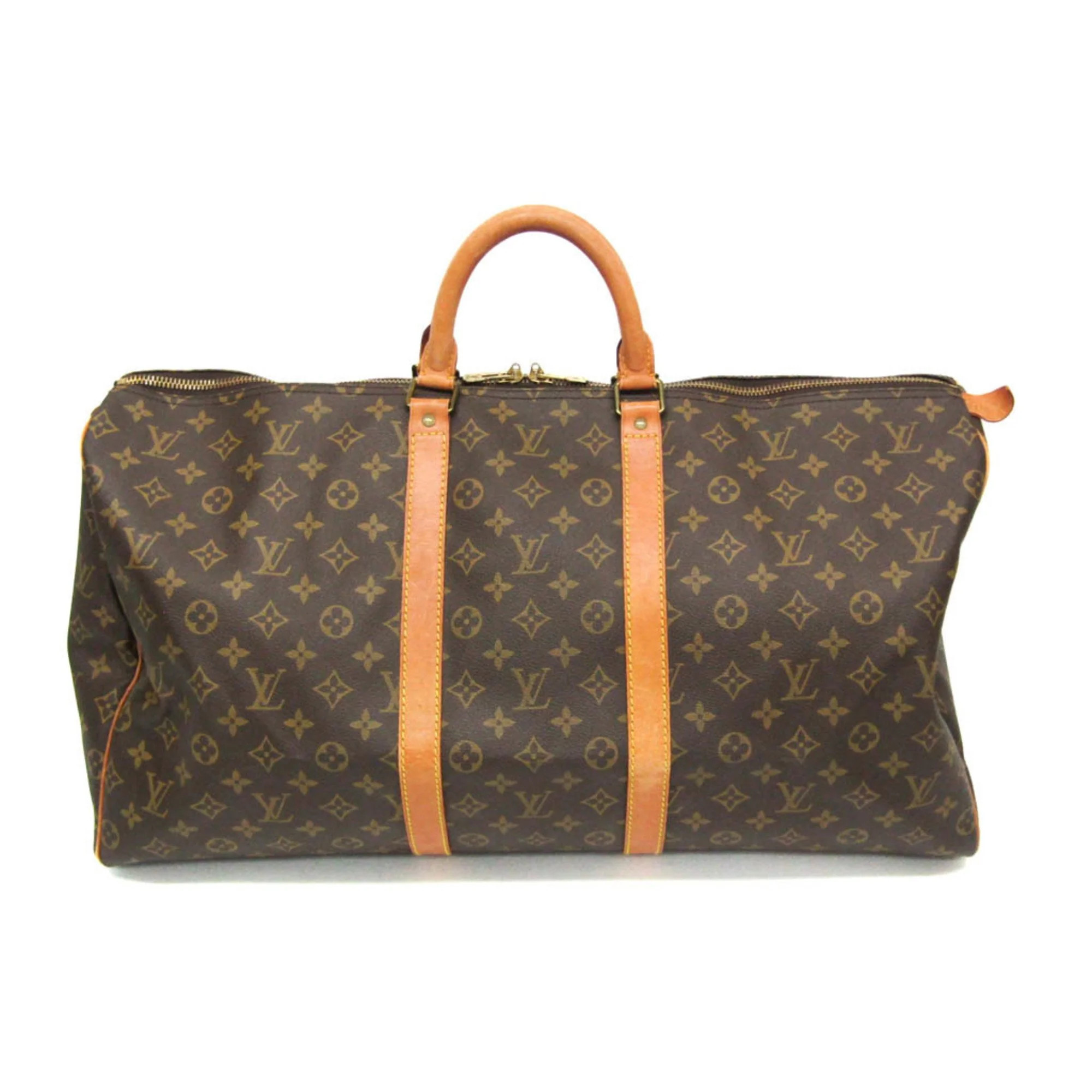 Louis Vuitton Keepall 55 Canvas Travel Bag (Pre-Owned) | Shop Simon