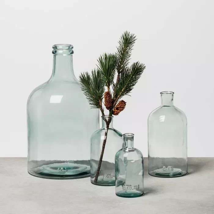 Clear Glass Vase - Hearth & Hand™ with Magnolia | Target