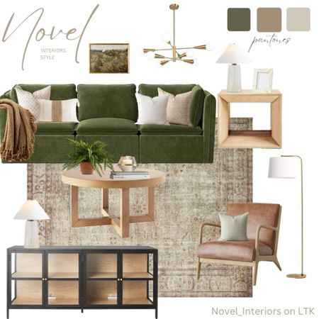 Let’s hear it for green! It’s having a moment and this beautiful and very affordable room features a modular green sofa from Target! 

#LTKhome #LTKstyletip #LTKU