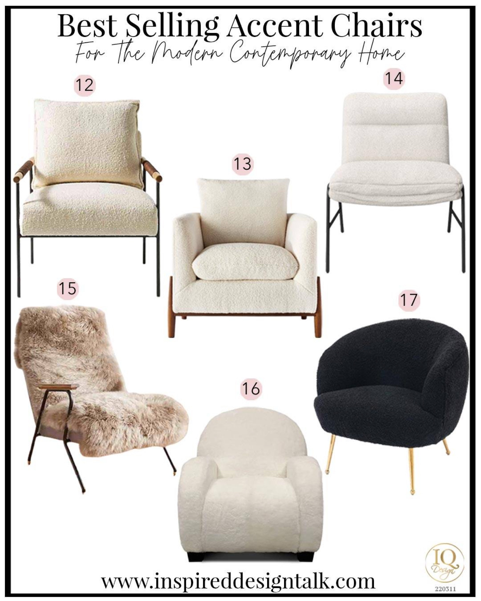 Best selling accent chairs to update your living room, bedroom, home office, and more! Boucle chairs, black accent chair, Sherpa chair, arm chair, quilted chair 

#LTKFind #LTKhome #LTKstyletip