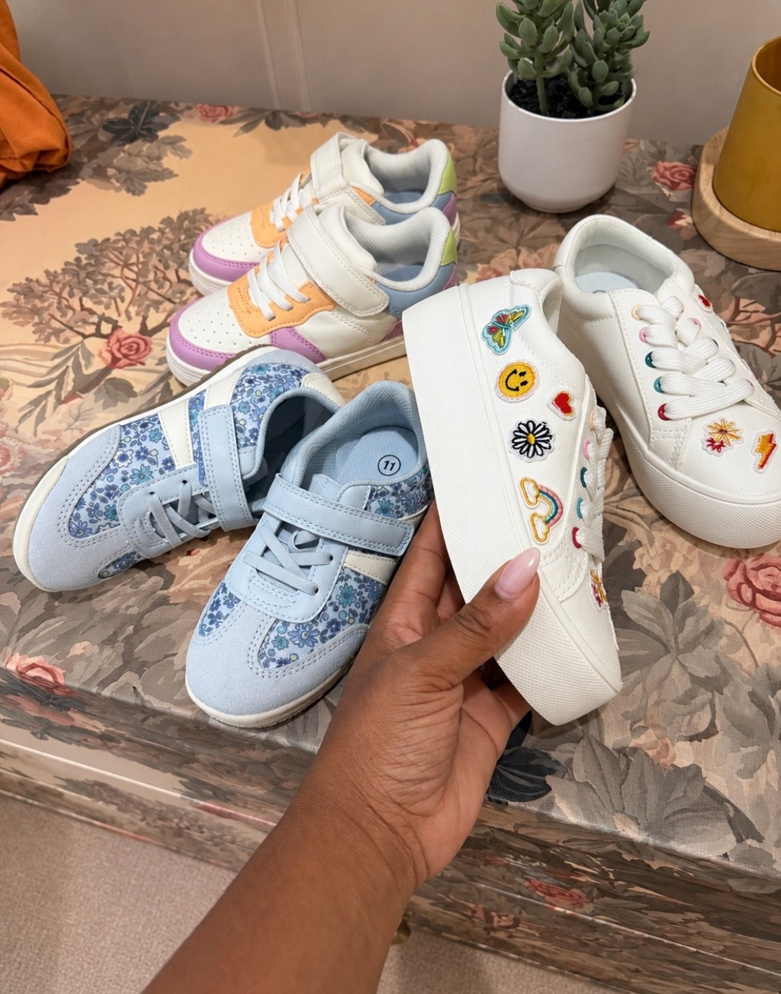 Adorable & affordable sneakers for Cece! Under $21 at Target 🤩

#LTKmomlife #LTKKids #LTKSaleAlert